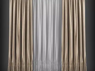 Curtain 3D model 67 3D model