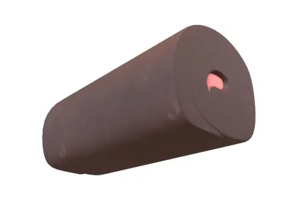 Swiss Roll v1 006 Low-poly 3D model