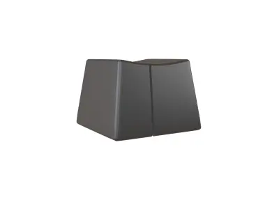 Broken F5 Keycap v1 001 Low-poly 3D model