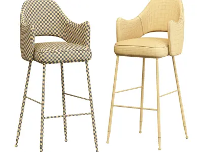 Rigby barstool 3D model