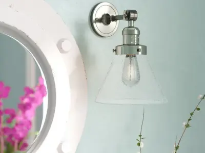 Gautreaux 1 - Light Dimmable Bath Sconce 3D model