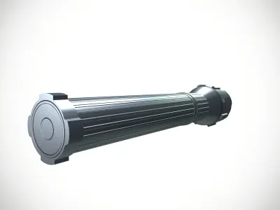 Torch Low-poly 3D model