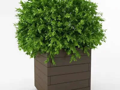 Planter Box 3D model