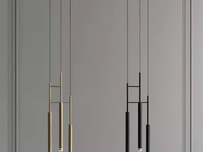 CANDLE TRIPLEX 3D model