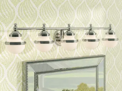 Kistner 5 - Light Dimmable Vanity Light Free 3D model