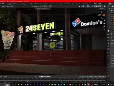24-7 Store 3D model