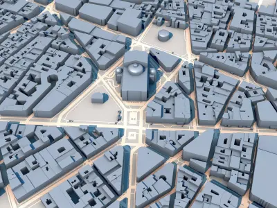 Opera Garnier Paris France 3D model