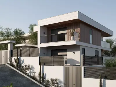 Modern Villa 1 3D model