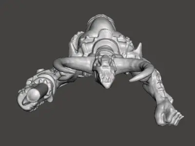 DOOM 3 CYBERDEMON MINIATURE FIGURE MODEL SCIFI GAMES RPG 3D print model