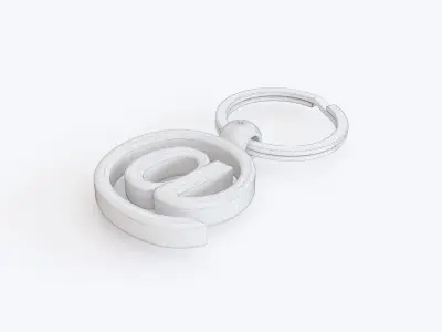 Key chain 10 3D model