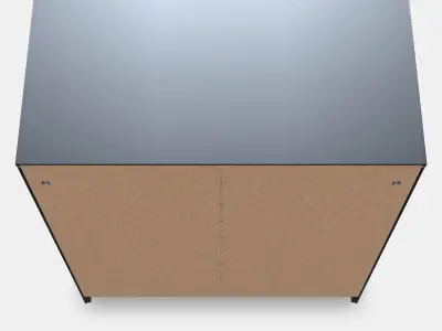 BRIMNES Cabinet with doors 3D model