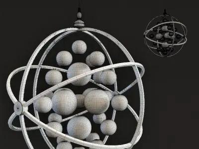 kare lamp universal 3D model