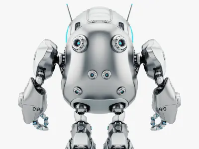 HUGE CUTE ROBOT I 3D model