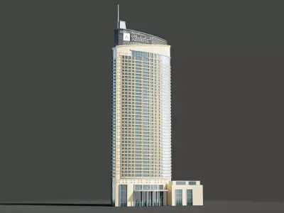 The Address Dubai Mall - Dubai 3D model