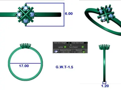 Ring - 03 3D print model