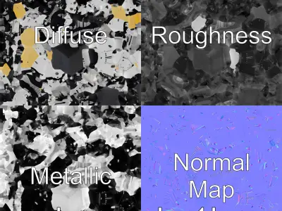 Mechanical Horse with Dynamic Shock Absorbers Low-poly 3D model