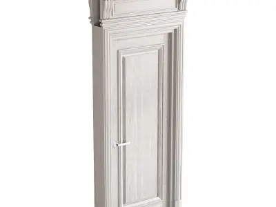 Modern entrance door 29 3D model
