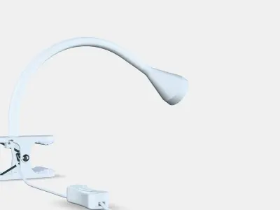 NAVLINGE LED clamp spotlight 1 Low-poly 3D model