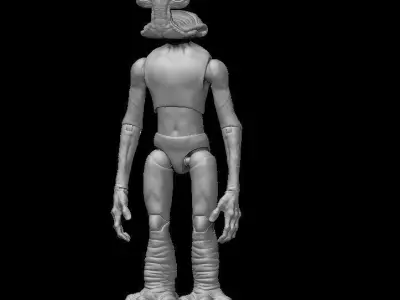 Ithorian  Action Figure - Star Wars Action Figure - custom 3D print model