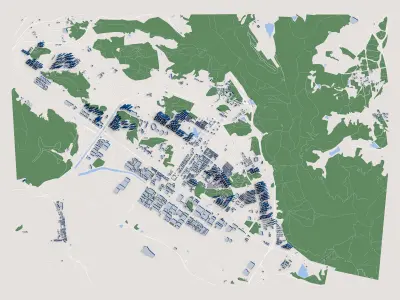 Changwon-si City South Korea 3D model