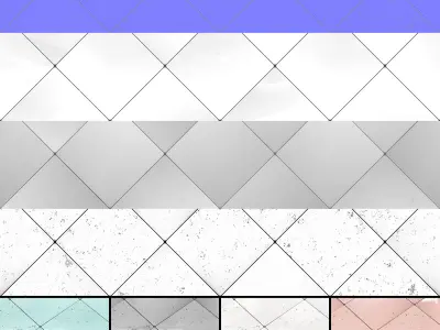 Ceramic Tiles - damaged Texture