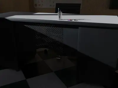 Classroom 3D model