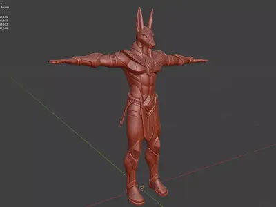 Anurex High Poly 3D model