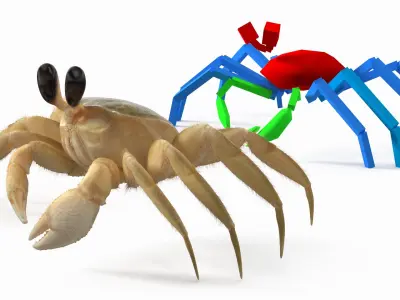  Shoreline Sand Crab Fur Rigged 