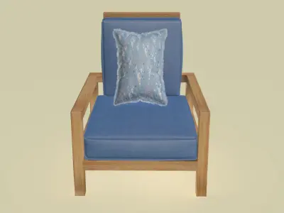 Colin Chair 3D model