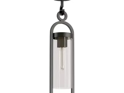 Mantra-Maya-6554 outdoor light fixture with clear glass shade 3D model