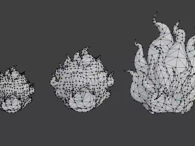 hair luffy Free low-poly 3D model