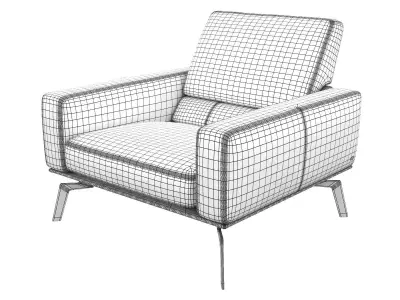 DS 87 01 Armchair 3D model