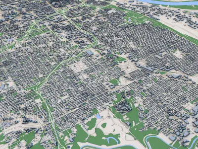 Kansas City Missouri United States 3D model