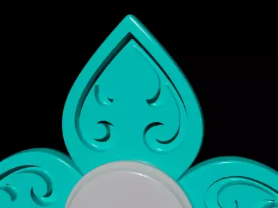 Kbach Khmer 02 3D model