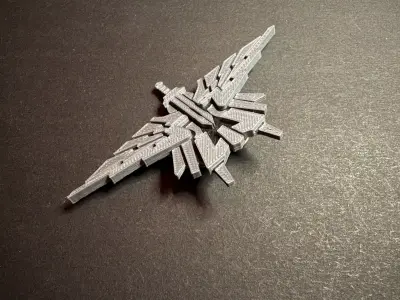 Starship Troopers Mobile Infantry Uniform Pin 3D print model