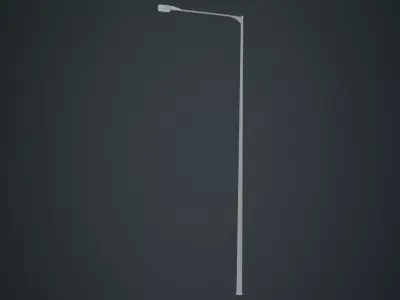 Street Light 7A Low-poly 3D model