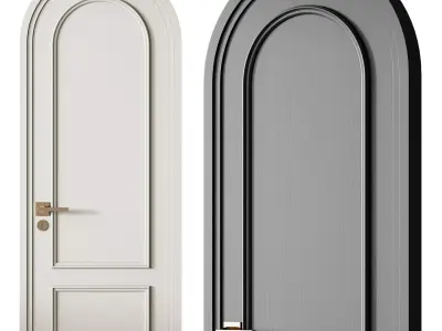 Interior Doors Arc 3D model