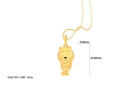 Kids Pendant - 95 3D print model