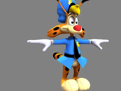 Bonkers D Bobcat 3D model