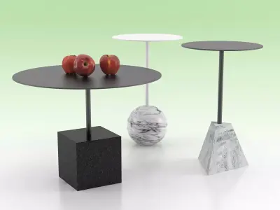 Knockout tables Free 3D model