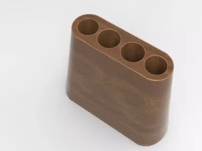 Ene Pen Holder Low-poly 3D model