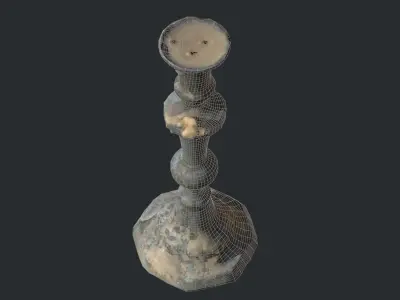 Candlestick1 Low-poly 3D model