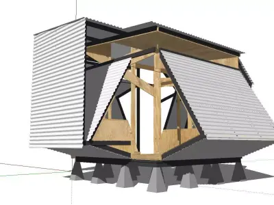 Creative Design-Holiday Cabin-027 3D model