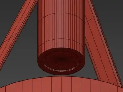 Arc Well Lights 3D model