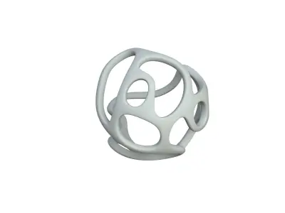 SciFi Cube Object No 23627 Low Poly Shape Texture