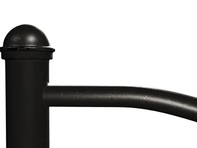 Post-Arm-5 railing 3D model
