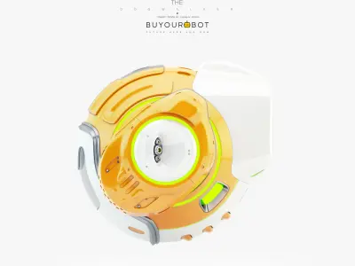 Dog walker VII bot 3D model