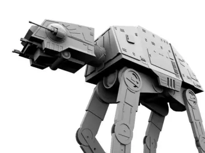 AT-AT Star Wars 3D print model