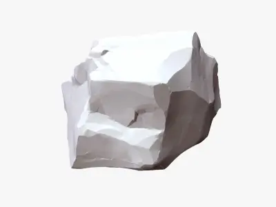 3D Mountain rock Zbrush sculpt 3D model