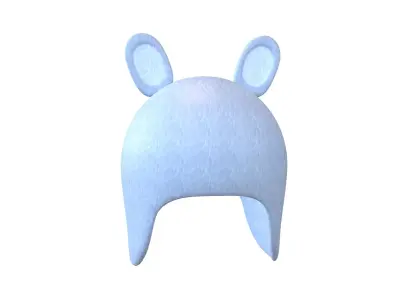 Baby Hat v1 005 Low-poly 3D model